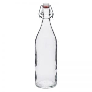 1000ml round swing top bottles