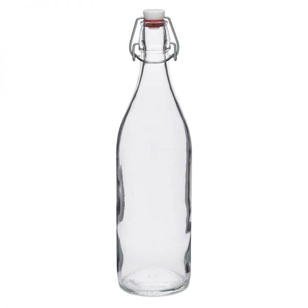 1000ml round swing top bottles