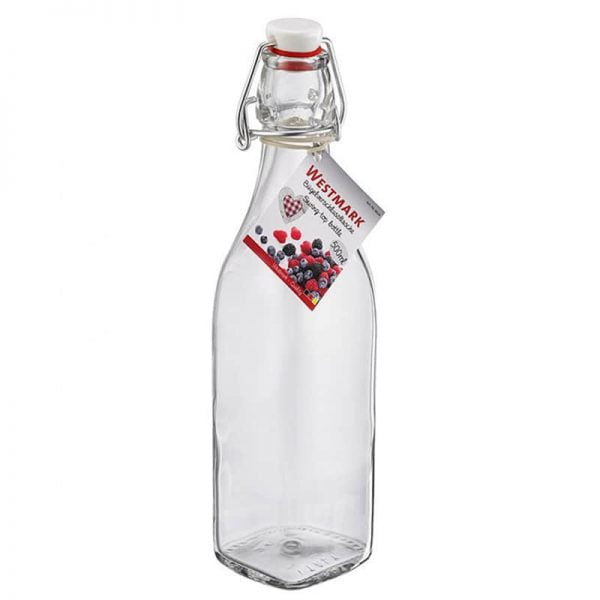 1000ml square swing top bottles