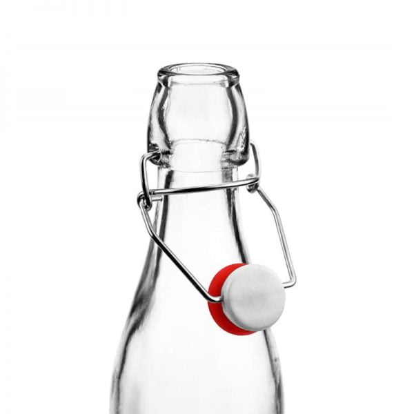 250ml round swing top bottles