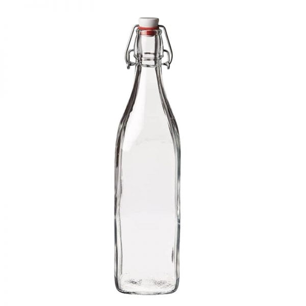 500ml square swing top bottles