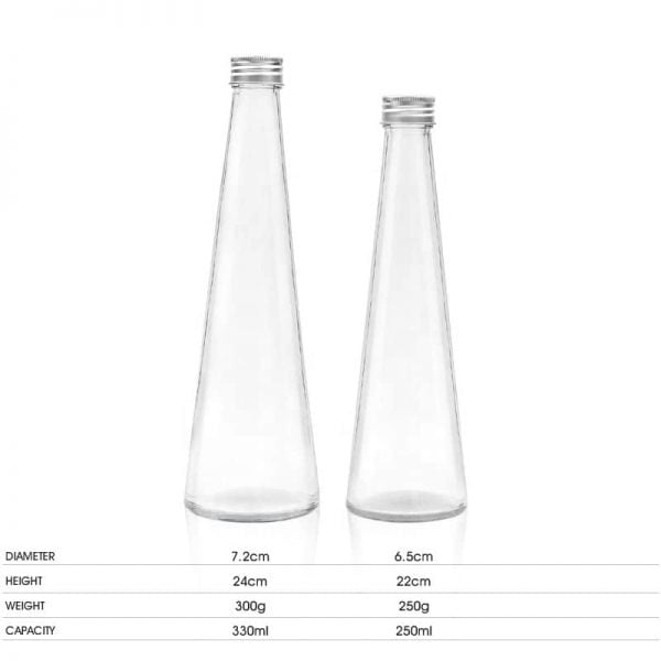 Europe style Beverage glass bottle