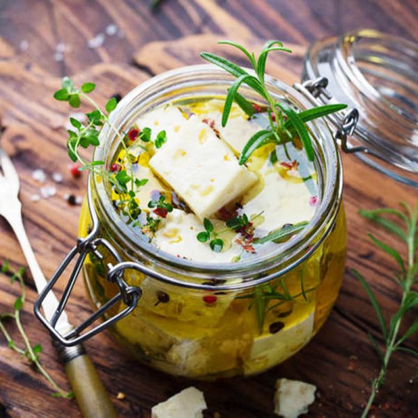 Glass Jar With Metal Clip