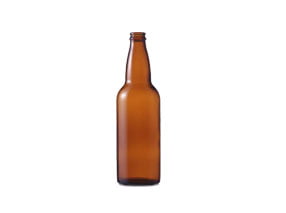 glass beer bottle