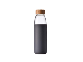 glass water bottle