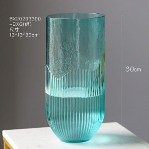 Nordic style glass vase