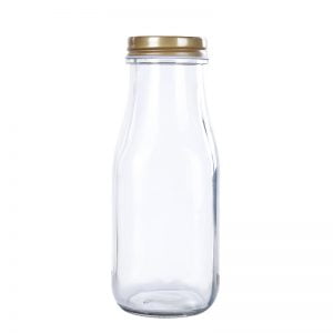 Starbucks Style Glass Milk Bottle