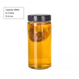 300ml 58Series Round Glass Jar