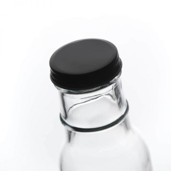 Glass Sauce Bottles With Ring Neck