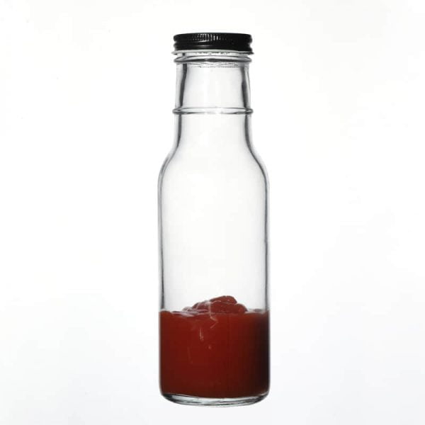 Glass Sauce Bottles With Ring Neck