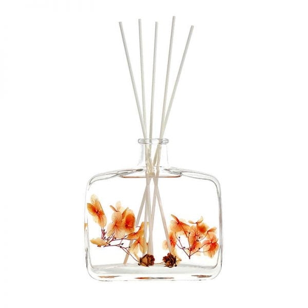 Flat Square Diffuser Glass Bottle