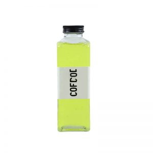 Square Glass Water Bottle