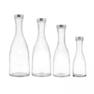 cold pressed juice beverage glass bottle