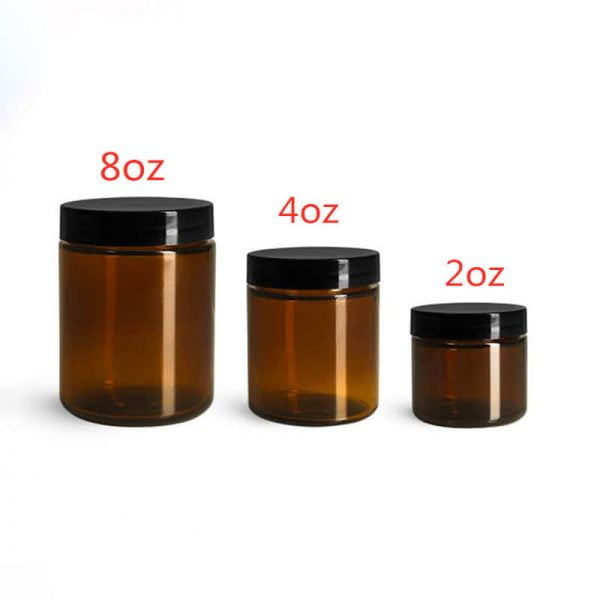 Amber Glass Candle Jars2