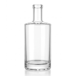 Vaso de cristal Super Flint de 750 ml, modelo Jersey Bar Top Round - Cuello de 21,5 mm